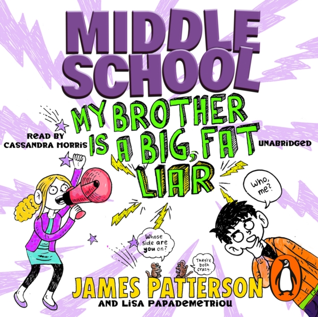 Middle School: My Brother Is a Big, Fat Liar : (Middle School 3), eAudiobook MP3 eaudioBook