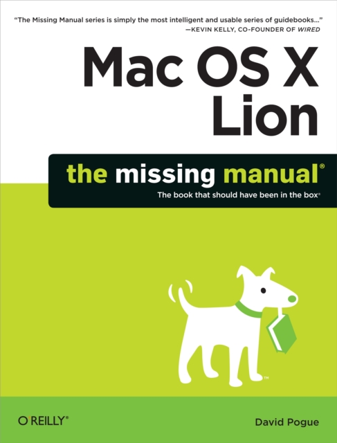 Mac OS X Lion: The Missing Manual, PDF eBook