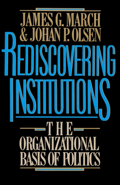 Rediscovering Institutions, EPUB eBook