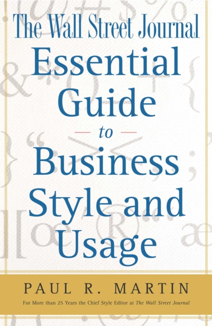 The Wall Street Journal Essential Guide to Business St, EPUB eBook