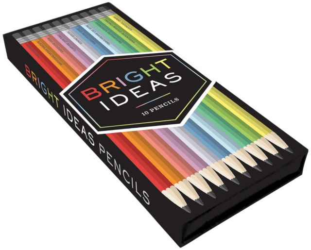 Bright Ideas Pencils : A Pencil Set with 10 Shades of Inspiration, Paints, crayons, pencils Book