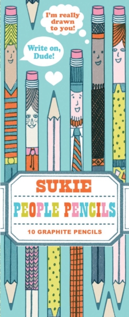 People Pencils : 10 Graphite Pencils, Paints, crayons, pencils Book
