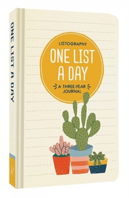Listography: One List a Day, Notebook / blank book Book