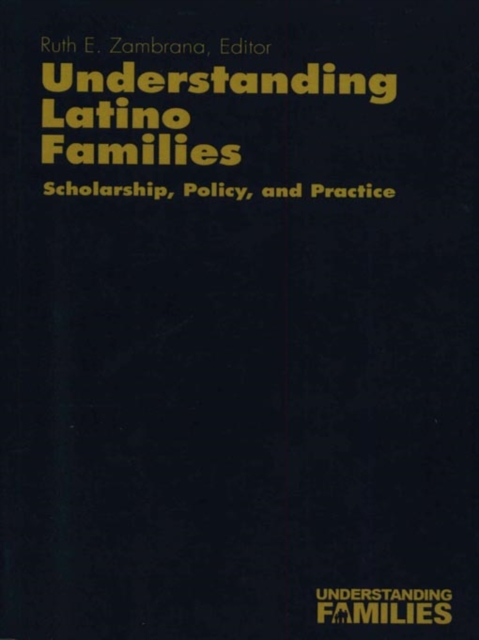 Understanding Latino Families : Scholarship, Policy, and Practice, PDF eBook
