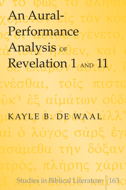 An Aural-Performance Analysis of Revelation 1 and 11, PDF eBook