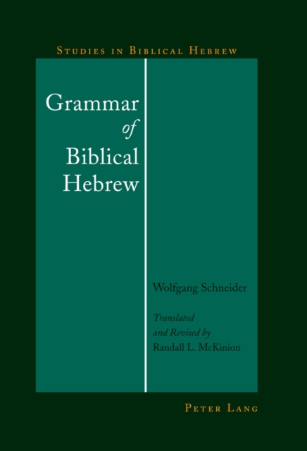 Grammar of Biblical Hebrew, EPUB eBook