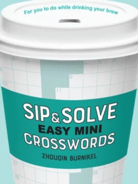 Sip & Solve Easy Mini Crosswords, Paperback / softback Book