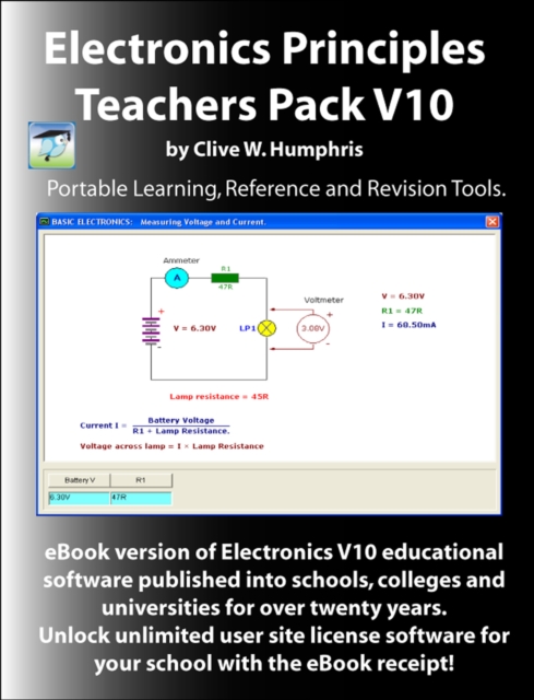 Electronics Principles Teachers Pack V10, EPUB eBook