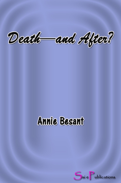 Death--and After?, EPUB eBook