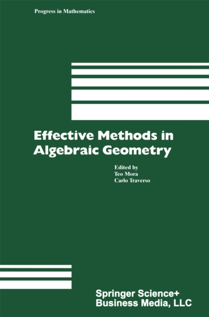 Effective Methods in Algebraic Geometry, PDF eBook