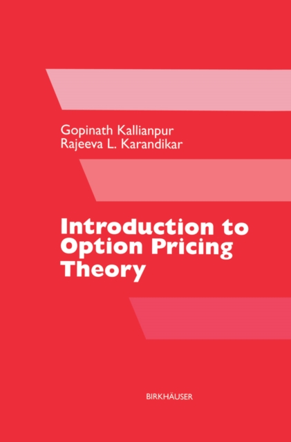 Introduction to Option Pricing Theory, PDF eBook