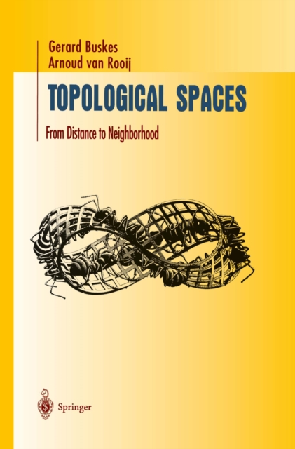 Topological Spaces : From Distance to Neighborhood, PDF eBook