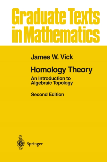 Homology Theory : An Introduction to Algebraic Topology, PDF eBook