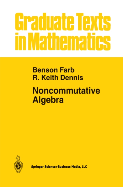 Noncommutative Algebra, PDF eBook