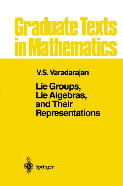 Lie Groups, Lie Algebras, and Their Representations, PDF eBook