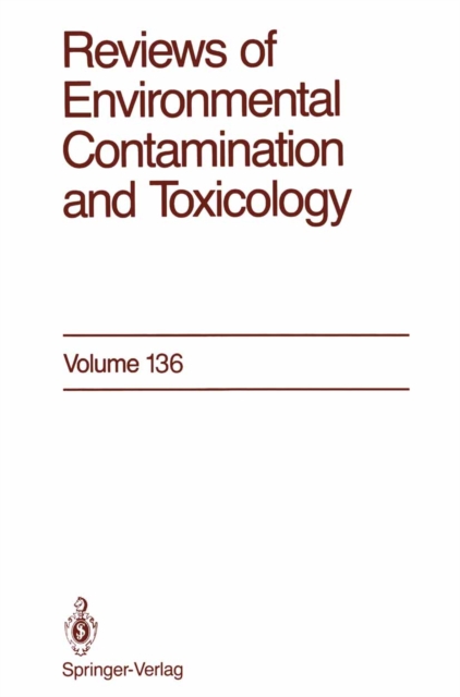 Reviews of Environmental Contamination and Toxicology, PDF eBook