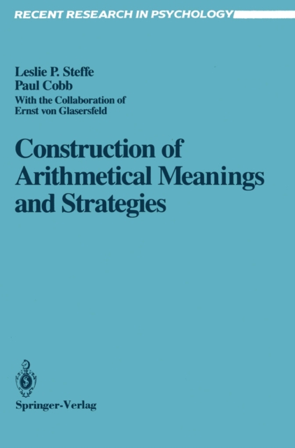 Construction of Arithmetical Meanings and Strategies, PDF eBook