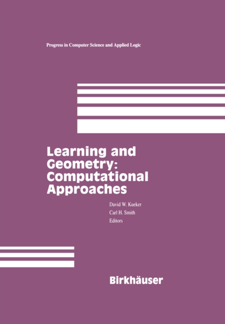 Learning and Geometry: Computational Approaches, PDF eBook