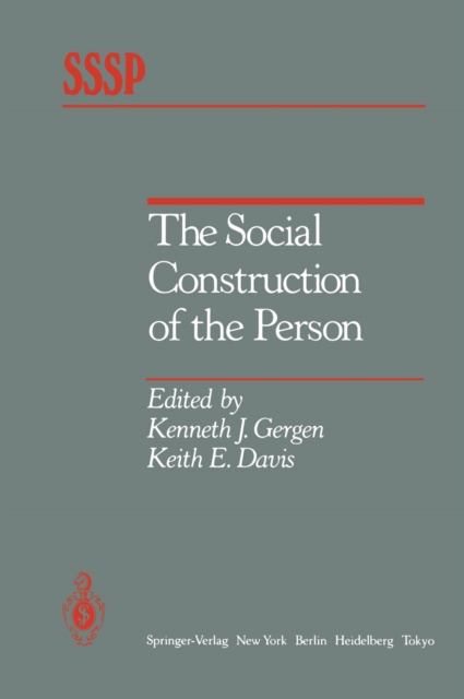 The Social Construction of the Person, PDF eBook