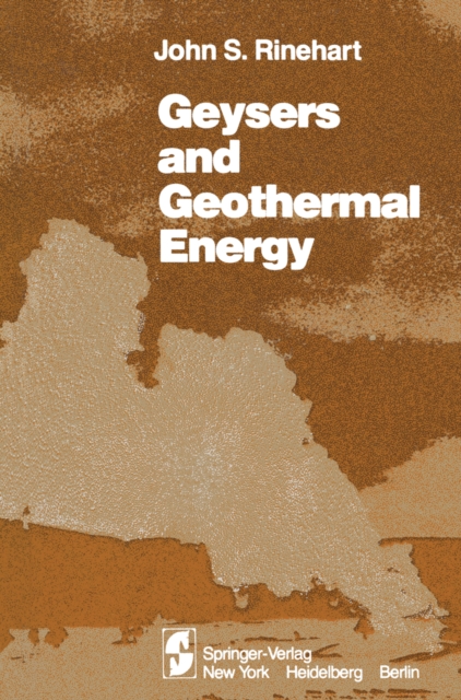 Geysers and Geothermal Energy, PDF eBook