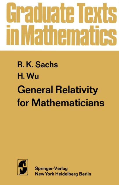 General Relativity for Mathematicians, PDF eBook