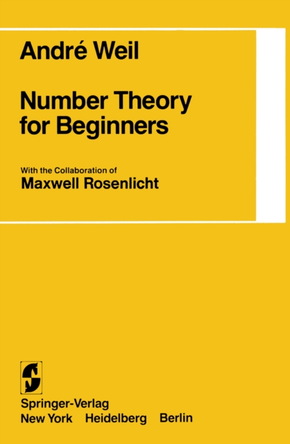 Number Theory for Beginners, PDF eBook