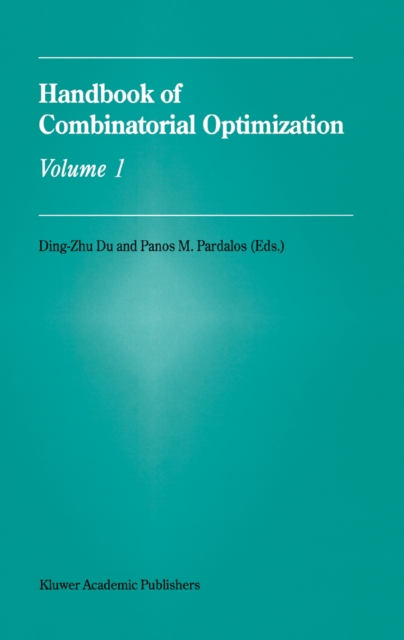 Handbook of Combinatorial Optimization, PDF eBook