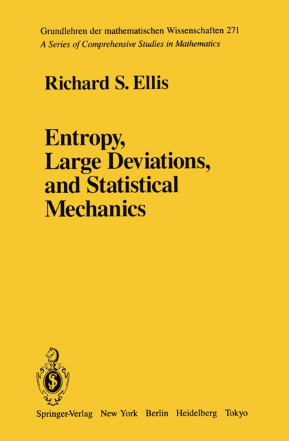 Entropy, Large Deviations, and Statistical Mechanics, PDF eBook