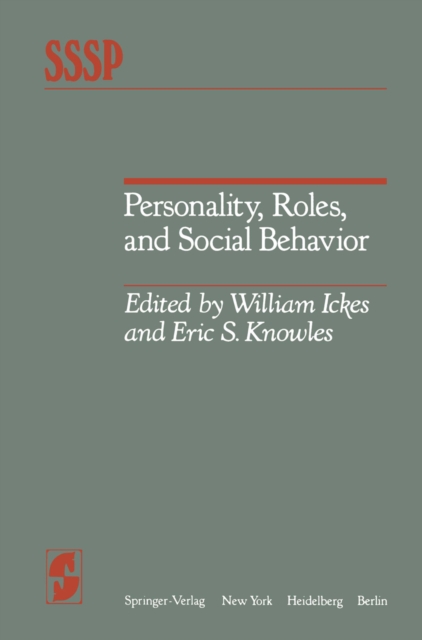 Personality, Roles, and Social Behavior, PDF eBook