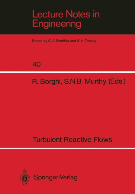 Turbulent Reactive Flows, PDF eBook