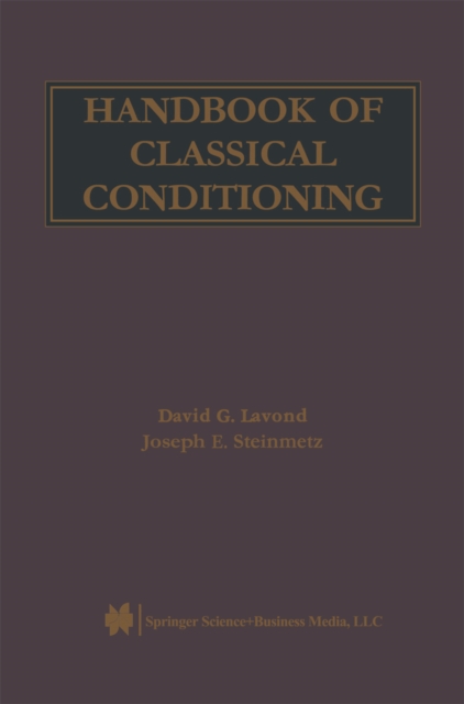 Handbook of Classical Conditioning, PDF eBook