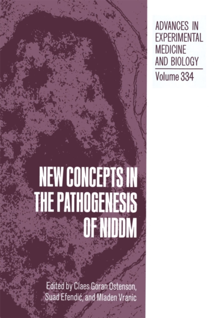 New Concepts in the Pathogenesis of NIDDM, PDF eBook