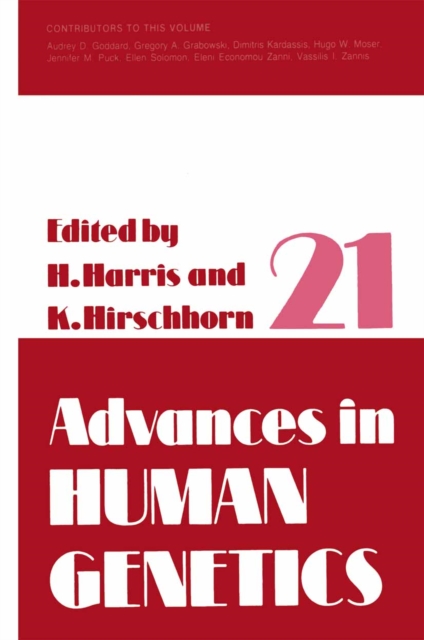 Advances in Human Genetics 21, PDF eBook