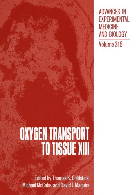 Oxygen Transport to Tissue XIII, PDF eBook