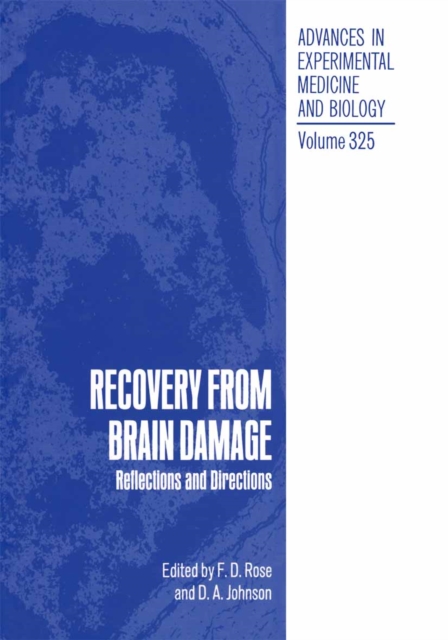 Recovery from Brain Damage : Reflections and Directions, PDF eBook
