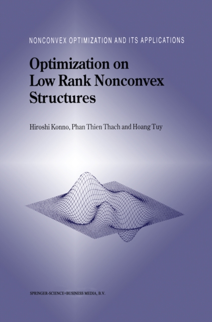 Optimization on Low Rank Nonconvex Structures, PDF eBook