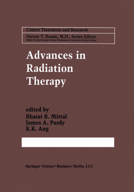 Advances in Radiation Therapy, PDF eBook