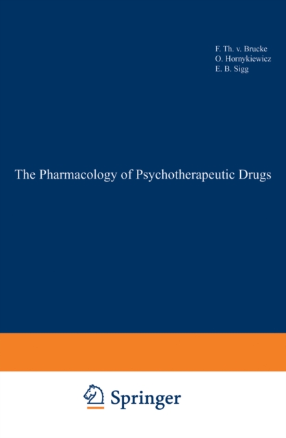 The Pharmacology of Psychotherapeutic Drugs, PDF eBook