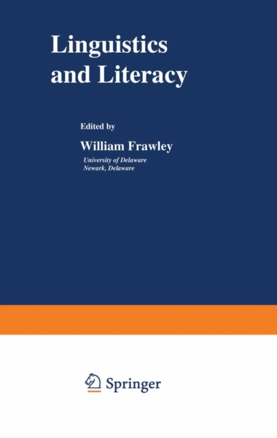 Linguistics and Literacy, PDF eBook