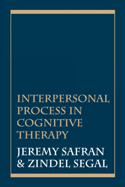 Interpersonal Process in Cognitive Therapy, EPUB eBook