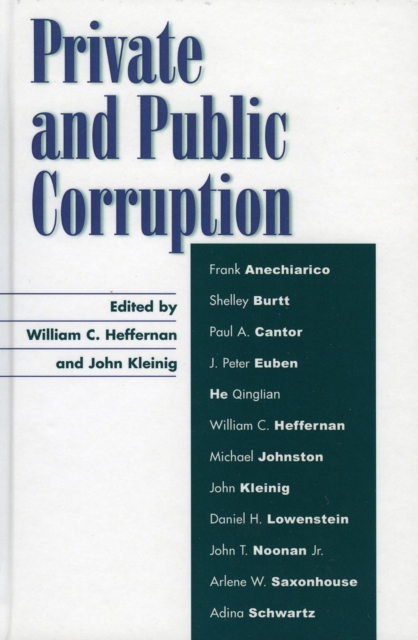 Private and Public Corruption, EPUB eBook