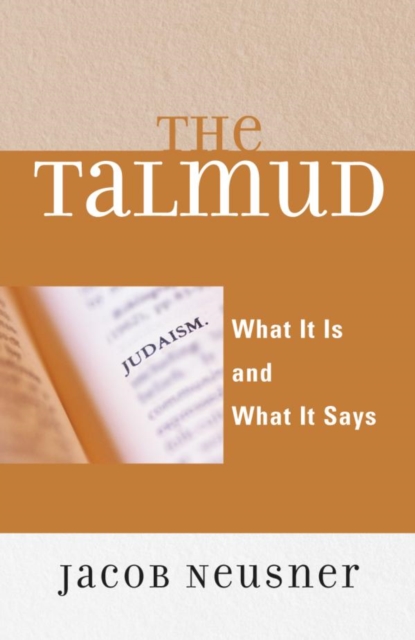 Talmud : What It Is and What It Says, EPUB eBook