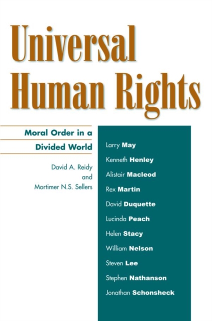 Universal Human Rights : Moral Order in a Divided World, EPUB eBook