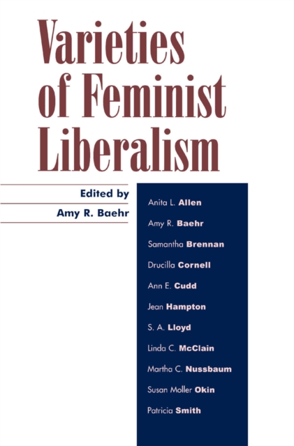 Varieties of Feminist Liberalism, EPUB eBook