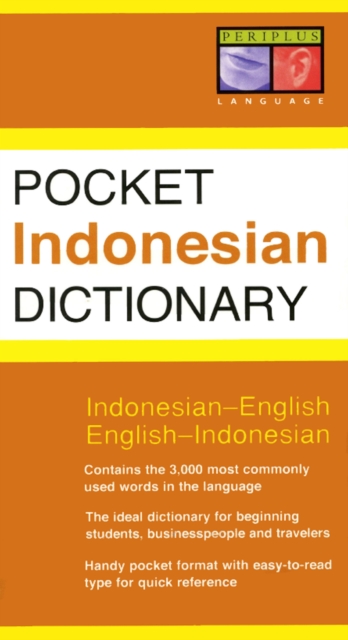 Pocket Indonesian Dictionary : Indonesian-English English-Indonesian, EPUB eBook