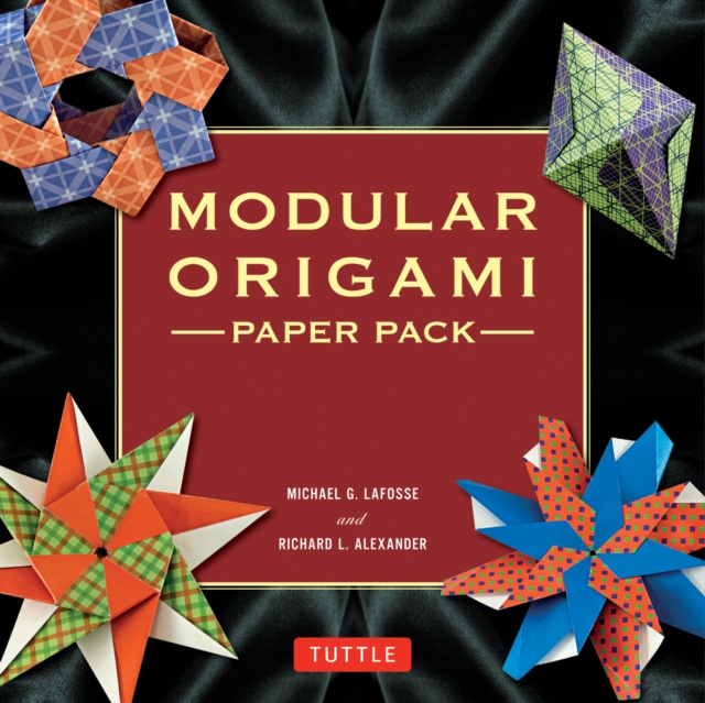 Modular Origami Paper Pack : 350 Colorful Papers Perfect for Folding in 3D, EPUB eBook