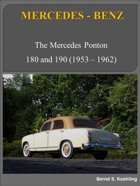 Mercedes 180, 190 Ponton, EPUB eBook