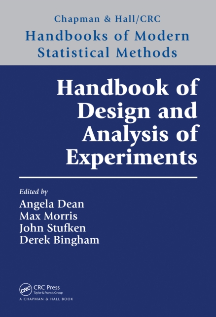 Handbook of Design and Analysis of Experiments, PDF eBook