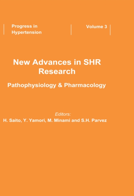 New Advances in SHR Research - Pathophysiology & Pharmacology, PDF eBook