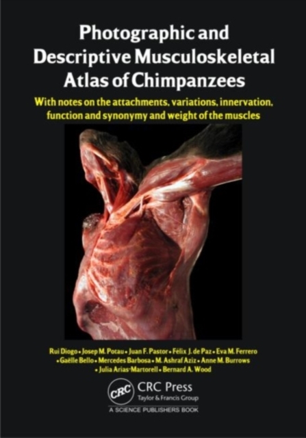 Photographic and Descriptive Musculoskeletal Atlas of Chimpanzees : With Notes on the Attachments, Variations, Innervation, Function and Synonymy and Weight of the Muscles, PDF eBook
